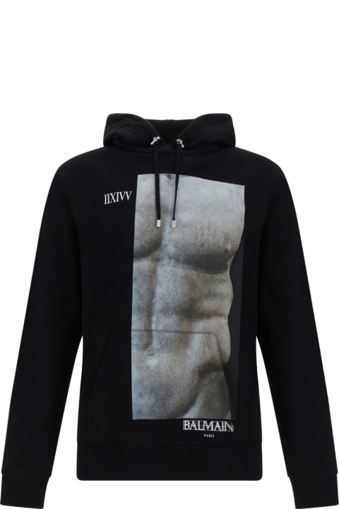 Homeware Balmain Cotton Hoodie Sweatshirt