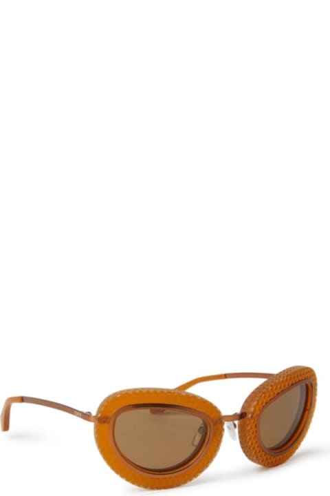 Off-White نظارات لـ السيدات Off-White Oeri099 Tokyo2764 Rust