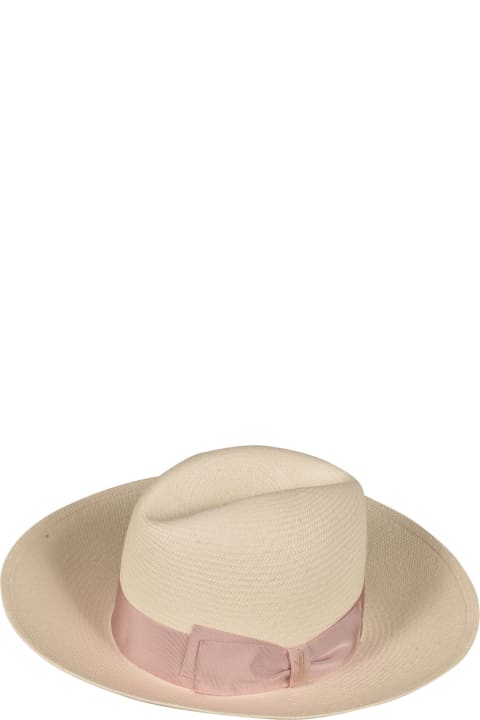ウィメンズ Borsalinoの帽子 Borsalino Classic Weave Cowboy Hat