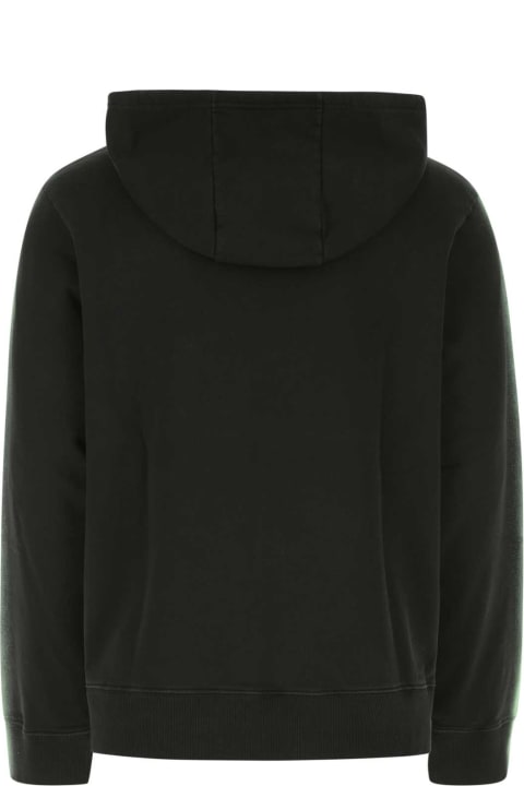 メンズ Kochéのウェア Koché Black Cotton Oversize Sweatshirt