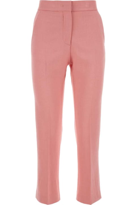 Fashion for Women MSGM Pink Viscose Blend Pant