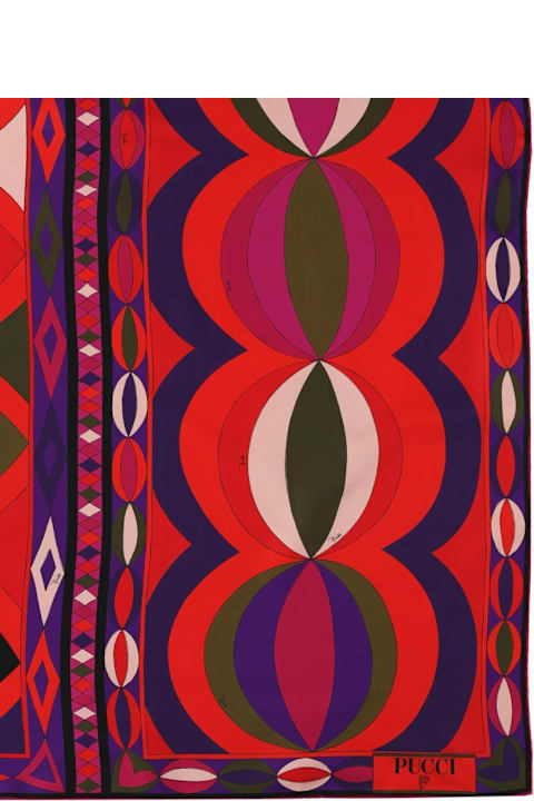 Pucci إكسسوارات لـ السيدات Pucci Silk Scarf
