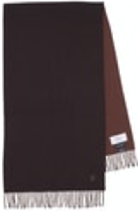 Maison Kitsuné Scarves for Men Maison Kitsuné Bold Fox Head Double Face Scarf