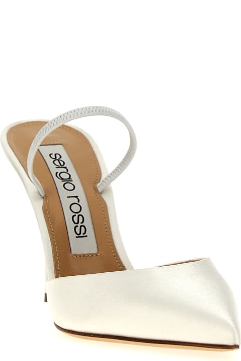 Sergio Rossi High-Heeled Shoes for Women Sergio Rossi 'godiva Bridal' Slingback