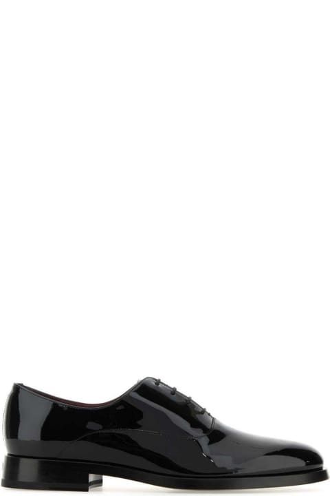 Laced Shoes for Men Valentino Garavani Valentino Round Toe Oxford Shoes