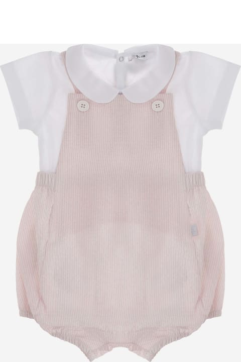Fashion for Baby Girls Il Gufo Two-piece Cotton Set
