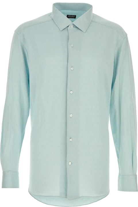 أدوات منزلية Zegna Long Sleeve Dress Shirt