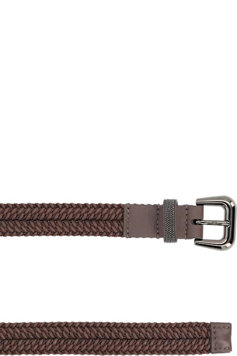 Brunello Cucinelli for Kids Brunello Cucinelli Braided Belt