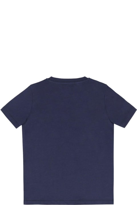 T-Shirts & Polo Shirts for Boys Versace Medusa Head-printed Crewneck T-shirt