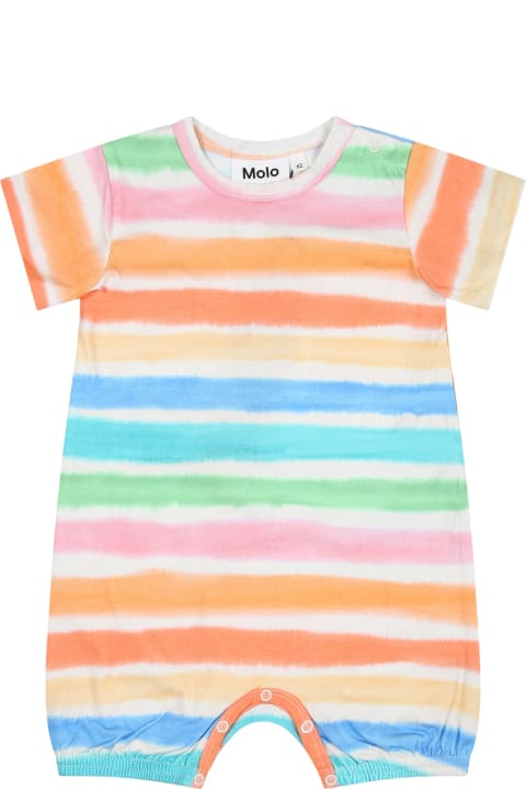 Bodysuits & Sets for Baby Boys Molo Multicolor Romper For Baby Kids