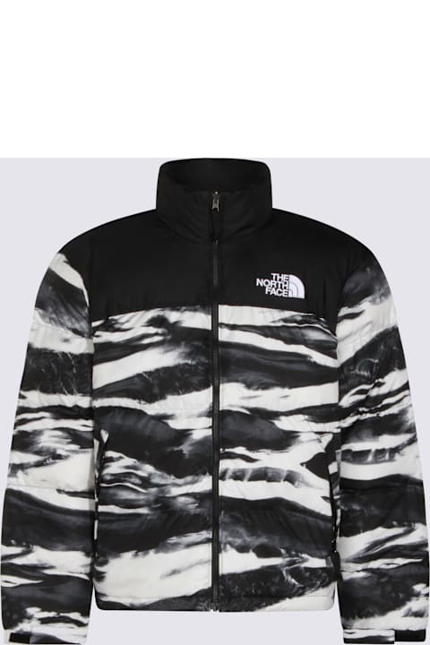 The North Face for Kids The North Face White And Black Down Jacket