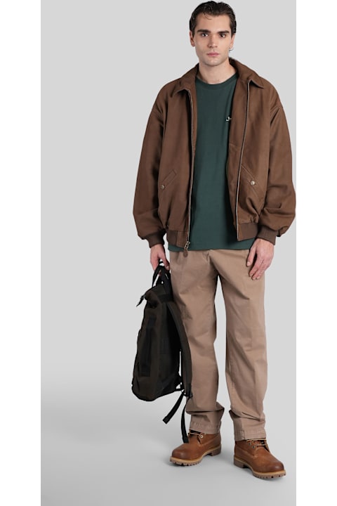 Timberland for Women Timberland Limited Release Reis Bomber Jacket In Brown Leather