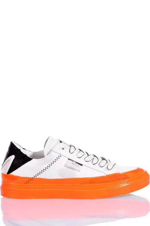Mimanera Sneakers for Men Mimanera Mimanera Garage Dip Orange Custom