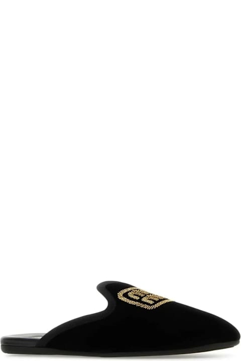 Miu Miu Sandals for Women Miu Miu Logo Embroidered Slip-on Mules