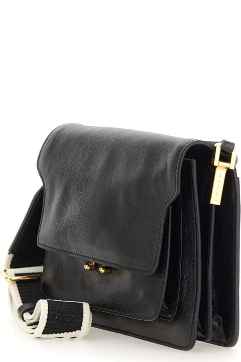 Marni Shoulder Bags for Women Marni "trunk" Leather Bag