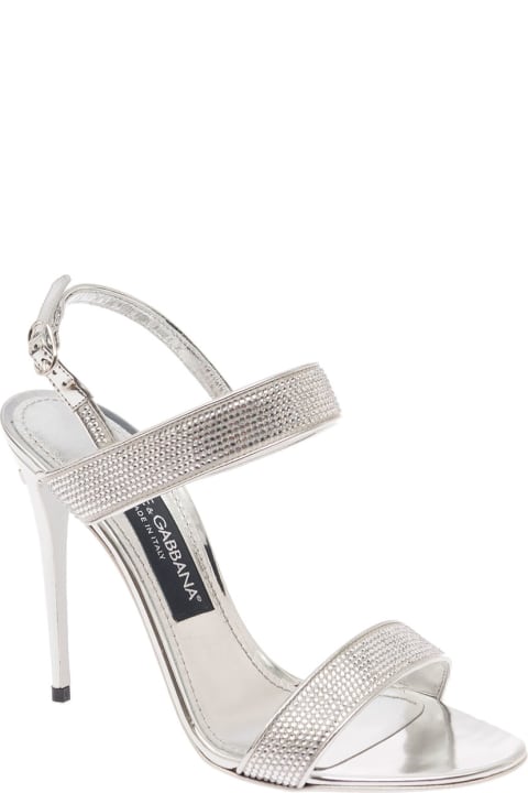 Crystal Heeled Sandals