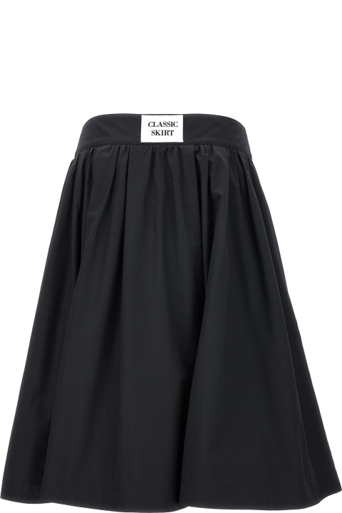 Moschino Skirts for Women Moschino Jewel Button Nylon Blend Skirt