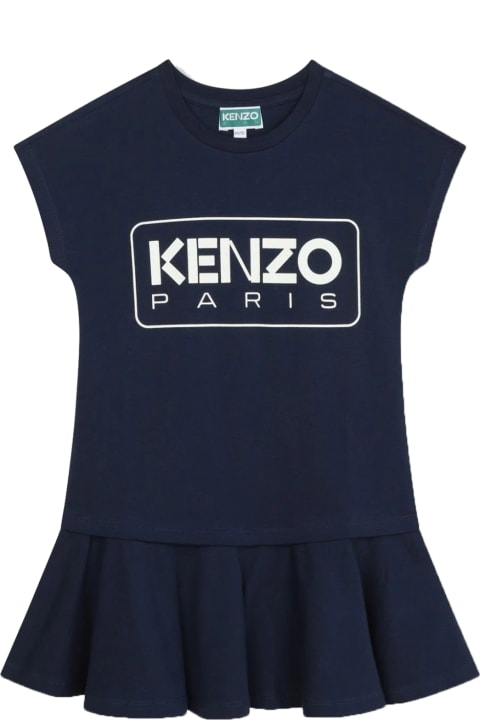 ガールズ Kenzo Kidsのワンピース＆ドレス Kenzo Kids Cotton Dress