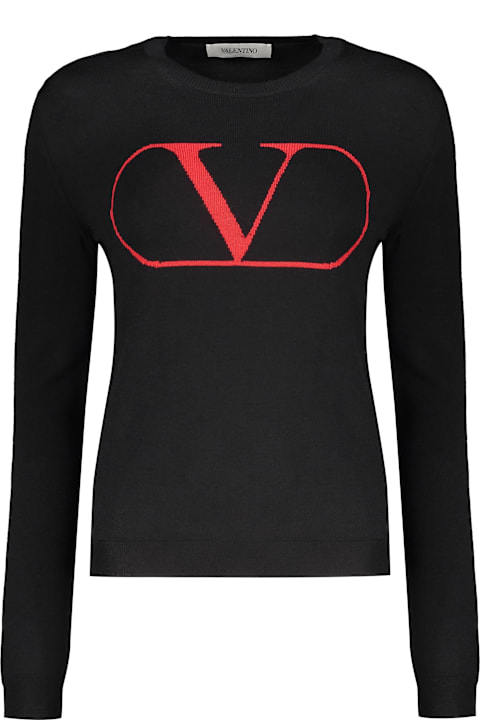 Homeware Valentino Garavani Long Sleeve Crew-neck Sweater