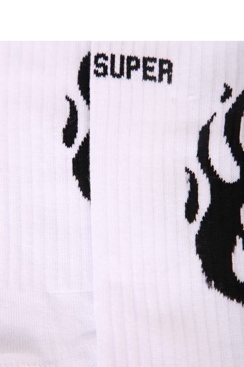 Underwear for Men Vision of Super Flame-print Socks