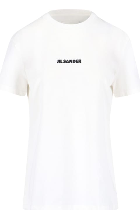 Topwear for Men Jil Sander Logo T-shirt