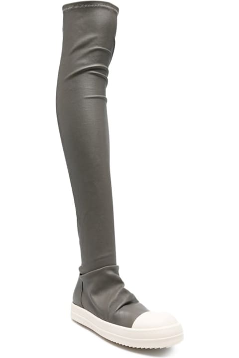 Rick Owens Leather Over-the-knee Boots