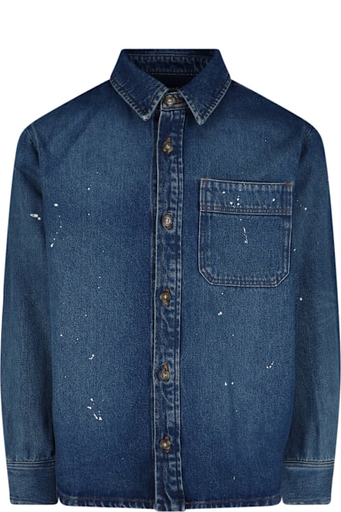 A.P.C. Shirts for Men A.P.C. 'basil' Denim Shirt