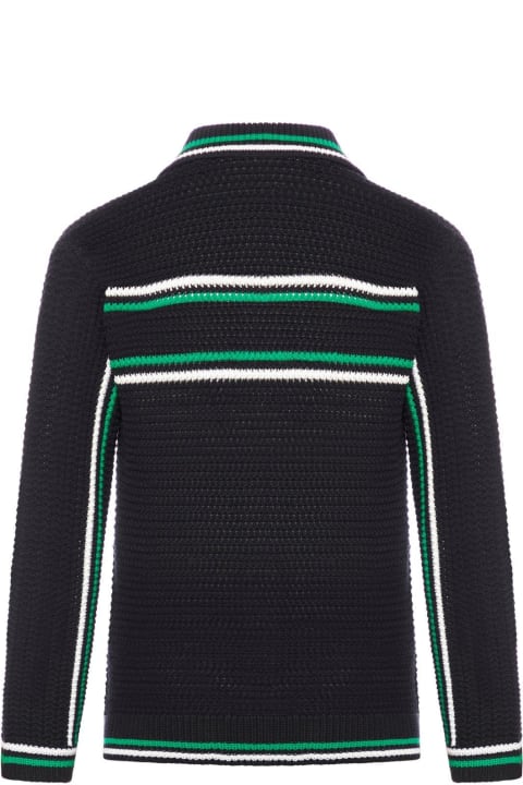 Casablanca Sweaters for Men Casablanca Striped Knitted Cardigan