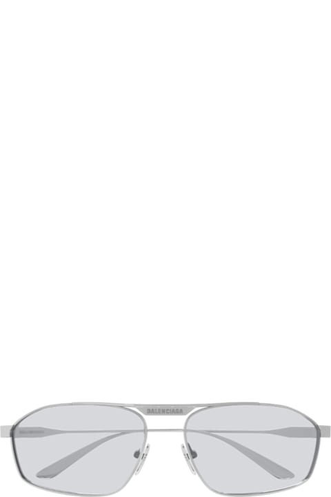 Balenciaga Eyewear Eyewear for Men Balenciaga Eyewear Balenciaga Bb0416s Tag 3.0 Linea Everyday 004 Silver Grey Glasses