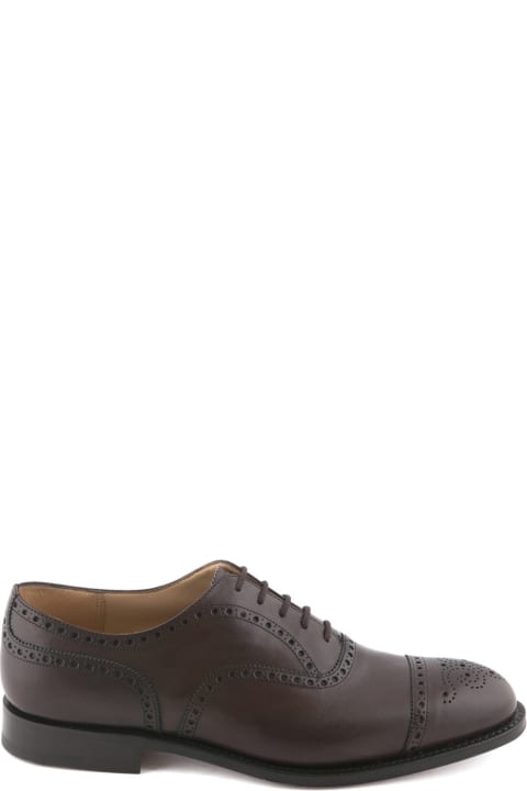Church's Shoes for Men Church's Diplomat 173 Lace-up Shoe In Ebony Nevada Calf
