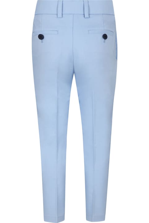 Bottoms for Boys Hugo Boss Elegant Sky Blue Trousers For Boy