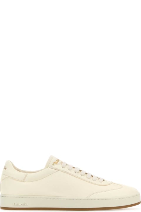Church's Sneakers for Women Church's Ivory Leather Largs Sneakers