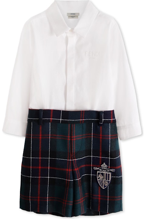 Homeware Fendi Multicolor Eleganti Suit For Baby Boy