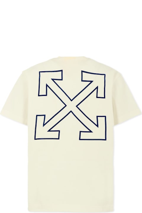 Homeware Off-White White T-shirt For Boy With Arrows