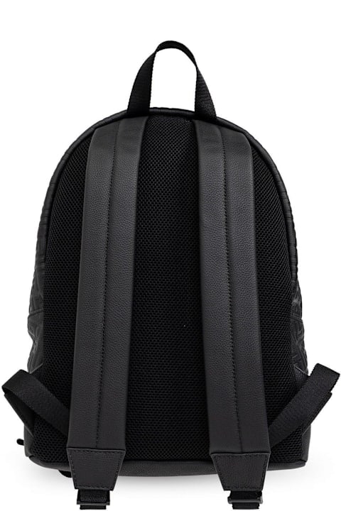 Balmain Men Balmain Pb Labyrinth Monogram Backpack