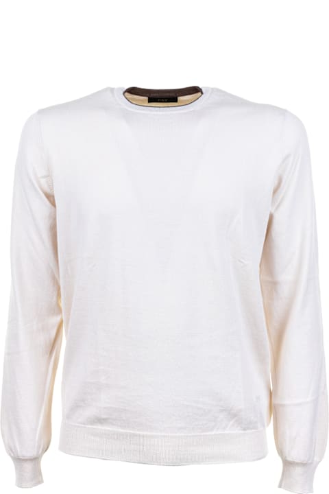 Fay Clothing for Men Fay Fay Sweaters Brown