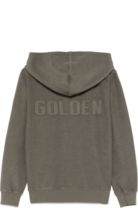 Fashion for Boys Golden Goose Felpa Con Logo