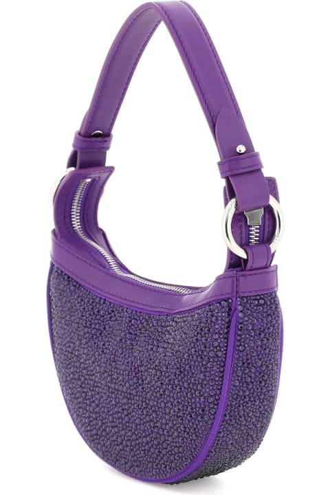Versace for Women Versace Mini Hobo Bag With Crystals
