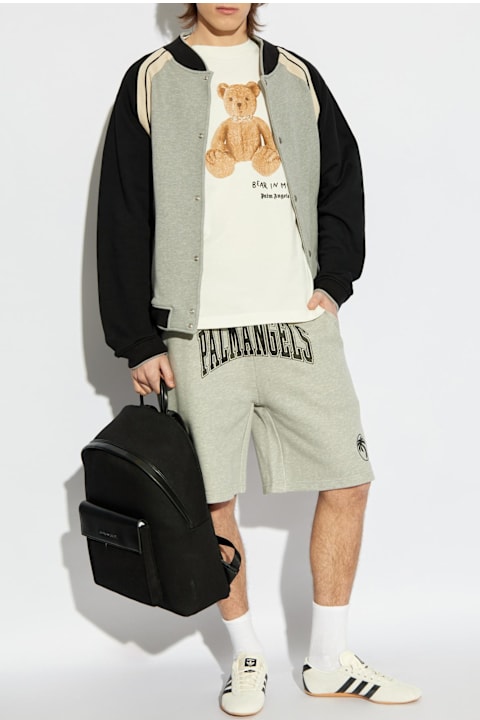 Palm Angels Pants for Men Palm Angels Palm Angels Printed Shorts