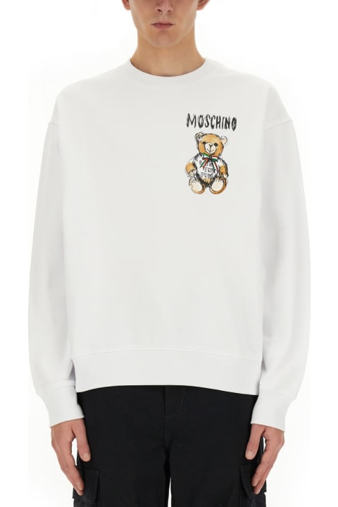 Moschino for Men Moschino "drawn Teddy Bear" Sweatshirt