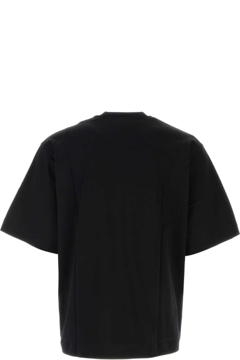 メンズ Givenchyのトップス Givenchy Black Cotton T-shirt