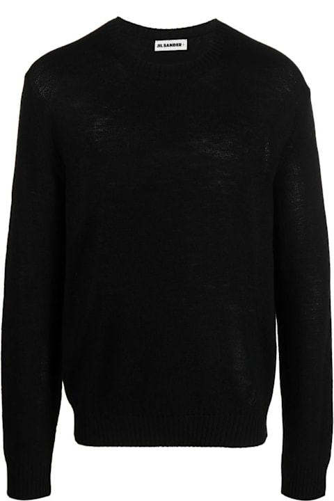 Sweaters for Men Jil Sander Jil Sander Sweaters Black