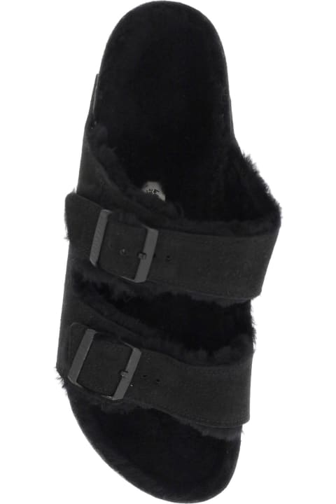 Homeware Birkenstock 'arizona' Shearling Mules