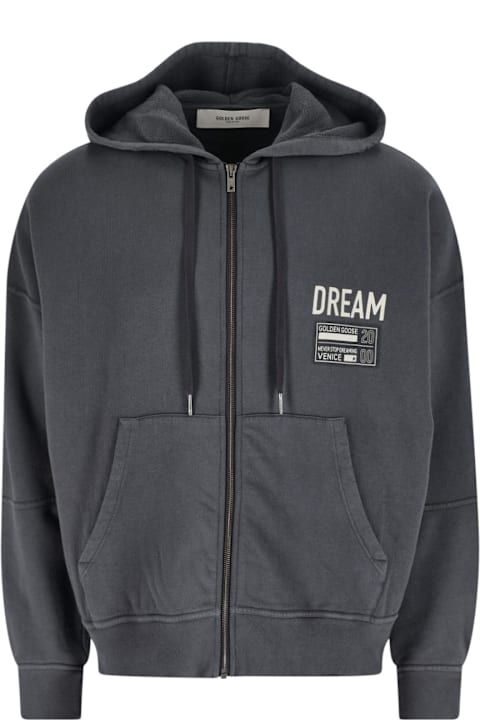 Homeware Golden Goose 'journey' Zip Sweatshirt