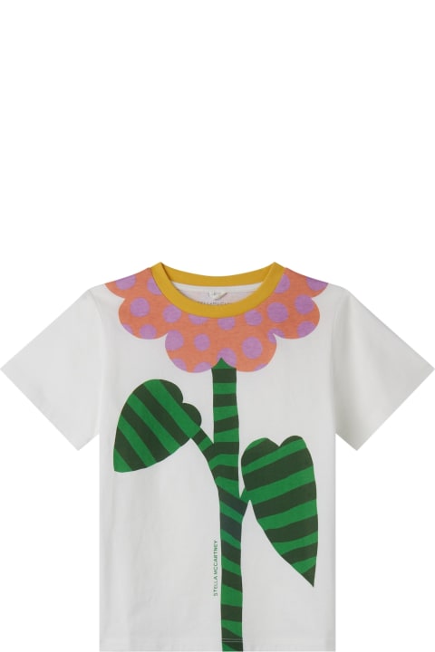 Stella McCartney Kids T-Shirts & Polo Shirts for Girls Stella McCartney Kids Floral T-shirt