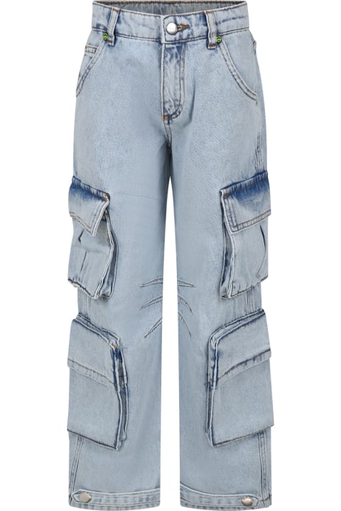 Barrow for Kids Barrow Blue Jeans For Kids With Smiley