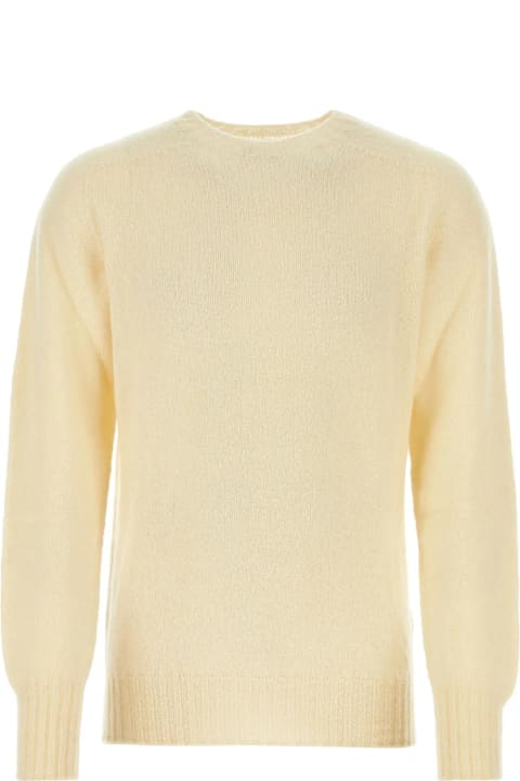 Howlin Sweaters for Men Howlin Ivory Wool Birthofthecool Sweater