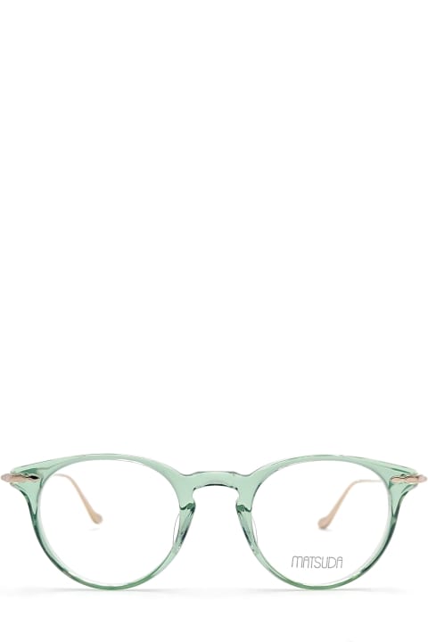 Matsuda Eyewear for Women Matsuda M2056 - Mint Green - Pale Gold Rx Glasses