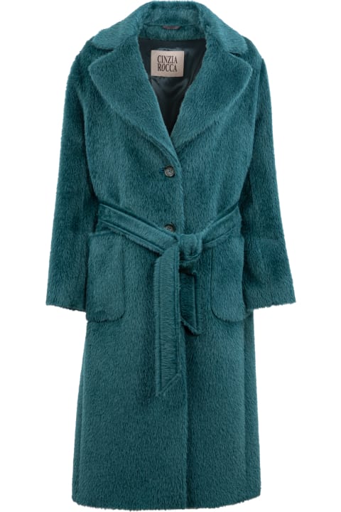 Luxury single-breasted coat
