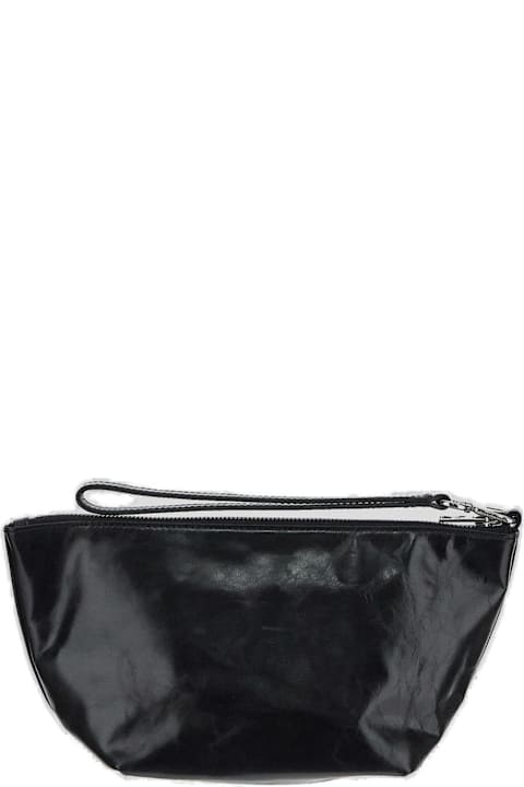 Alexander Wang Bags for Women Alexander Wang Logo Embossed Zipped Pouch